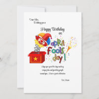 April Fools Day Card