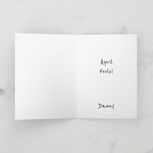 April Fools Day Clown Feestdagen Kaart (Binnen)