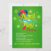 April Fool's Day Dance Uitnodiging (Voorkant)