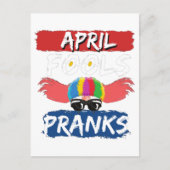 April fools Day. Feestdagenkaart (Voorkant)