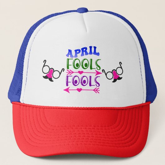 April Fool's Day Fools Trucker Pet (Voorkant)