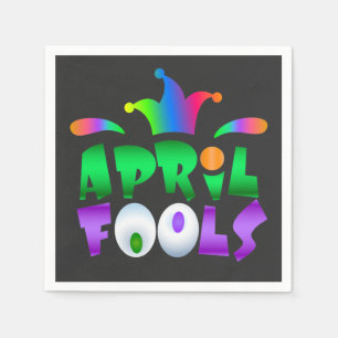 April Fools Day Funny Modern Jester Servet