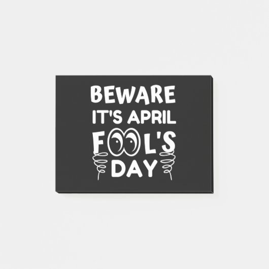 April Fool's Day Funny Post-it® Notes (Voorkant)