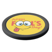 April Fool's Day Happy Funny Face | FEESTDAGEN Poker Chips (Bovenkant)