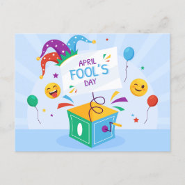 April Fool's Day Holiday Feestdagenkaart