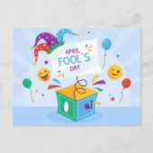 April Fool's Day Holiday Feestdagenkaart (Voorkant)