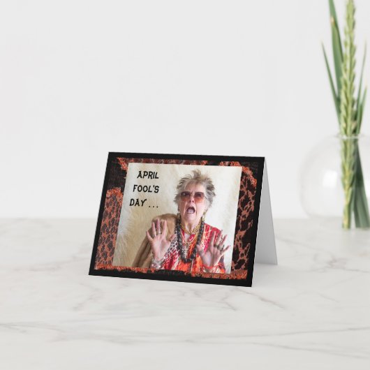 April Fool's Day is geannuleerd Kaart (Voorkant)