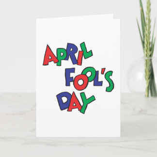 April Fools Day Kaart