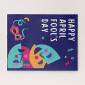 April Fool's Day Paper Bord Legpuzzel (Horizontaal)