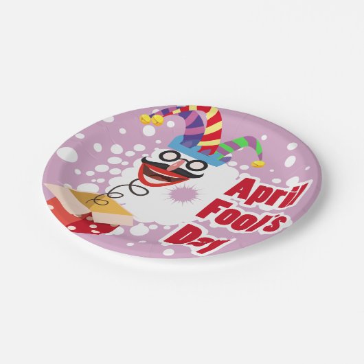 April Fools Day Papieren Bordje (Gekanteld)