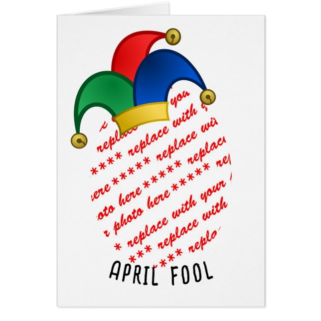 April Fool's Day Photo Card (Voorkant)