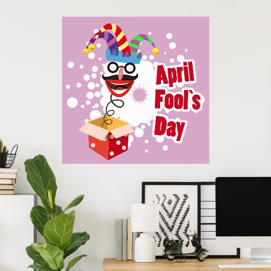 April Fools Day Poster (Thuiskantoor)