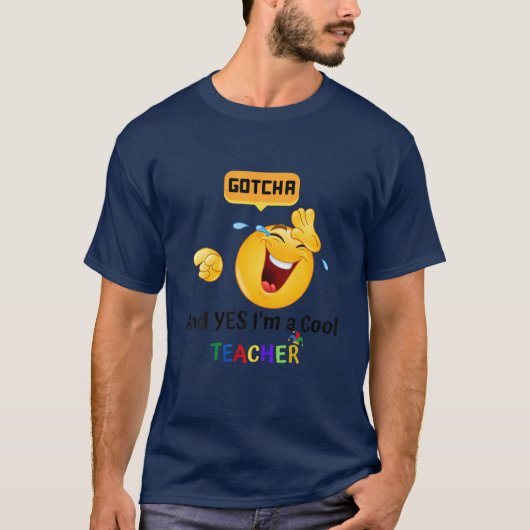 April Fools Day Prank leraar T-shirt (Voorkant)