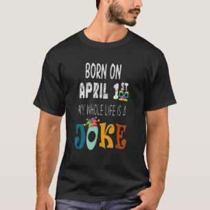 April Fools Day Pranks Birthday Kit voor kinderen T-shirt