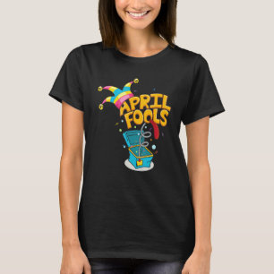 April Fools Day Pranks Kit 1 april Jokes Kinder Ad T-shirt