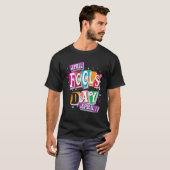 April Fools Day Pranks Kit 1 april Jokes Kinder Ad T-shirt (Voorkant volledig)