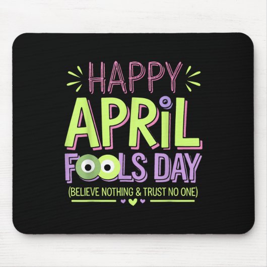April Fools Day Pranks Shirt Kit 1st April Jokes K Muismat (Voorkant)