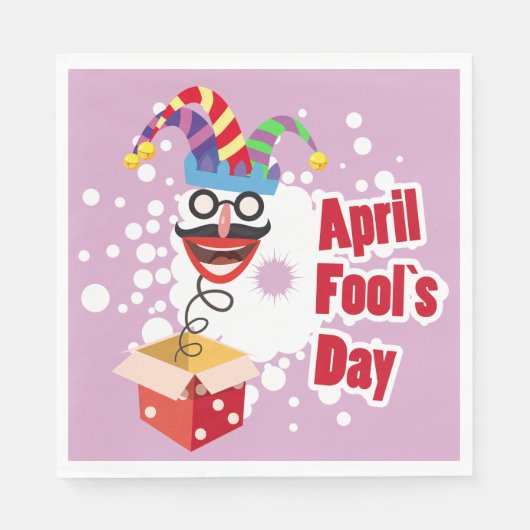April Fools Day Servet (Voorkant)