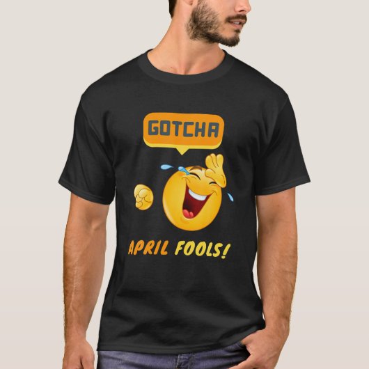 April Fools Day Shirt Funny Prank Kinder jongens m (Voorkant)