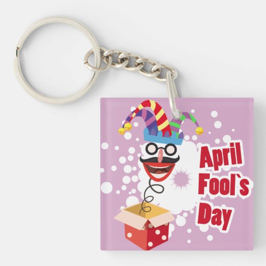 April Fools Day Sleutelhanger (Voorkant)