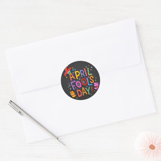 April Fools Day Sticker (Envelop)