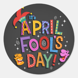 April Fools Day Sticker