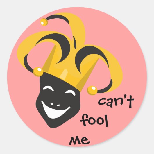 April Fool's Day Sticker (Voorkant)