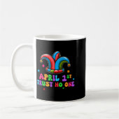 April Fool's Day Trust April 1st Prank Joke Gift Koffiemok (Links)