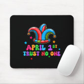 April Fool's Day Trust April 1st Prank Joke Gift Muismat (Met muis)