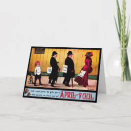  April Fools Day Wenskaart Feestdagen Kaart