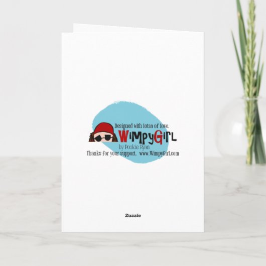 April Fools Kaart (Achterkant)