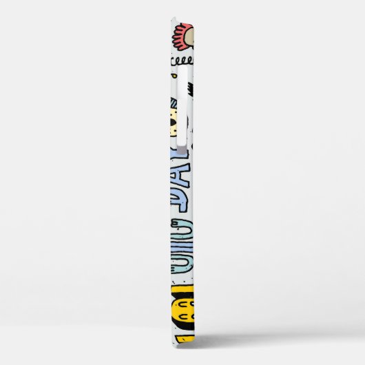 April Fools: kleurrijke doedelset. Case-Mate iPhone Case (Achterkant / Links)