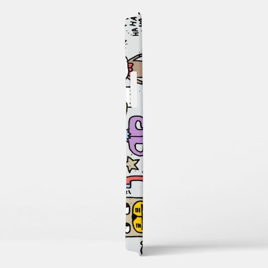 April Fools: kleurrijke doedelset. Case-Mate iPhone Case (Achterkant / Rechts)