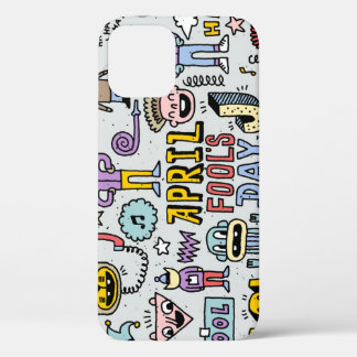 April Fools: kleurrijke doedelset. Case-Mate iPhone Case
