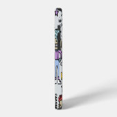 April Fools: kleurrijke doedelset. iPhone Hoesje (Linkerkant)