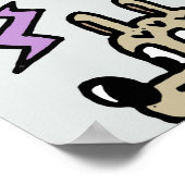 April Fools: kleurrijke doedelset. Poster (Hoek)