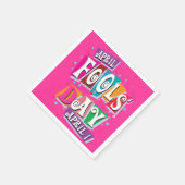 April fools Paper Napkins Servet (Hoek)