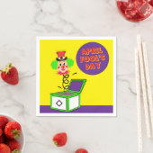 April Fools Paper Napkins Servet (Insitu)