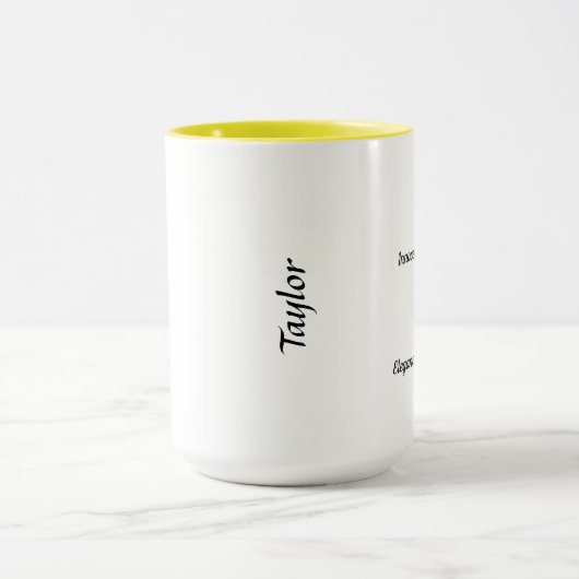 April Geboorte Bloem Daisy en Tulp Mok (Midden)