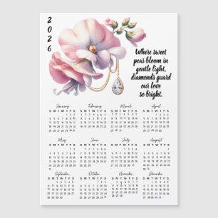 April Geboorte Bloem & Steen Kalender