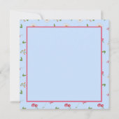 April Geboorte Bloemen Daisy Zoete Erwt Dankbaar Bedankkaart (Achterkant)