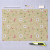 April Geboorte Maand Bloemen Daisy Zoete Erwt Tissuepapier (Craft)