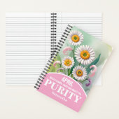 April Geboortemaand Bloem Christelijk Dagboek Notitieboek (Binnen)