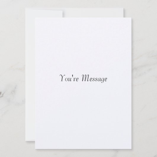 April Geboortemaand Bloem Daisy Vers en Eenvoudig (Achterkant)