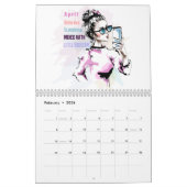 April Girls 2021 T-Shirt Kalender (Feb 2026)