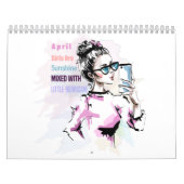 April Girls 2021 T-Shirt Kalender (Hoes)