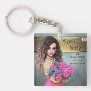 April Girls Key Ring Sleutelhanger