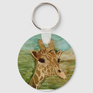April het Sleutelhanger van de Giraffe