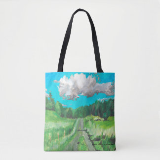"April in Benbow" door Alarsen Artist Canvas tas