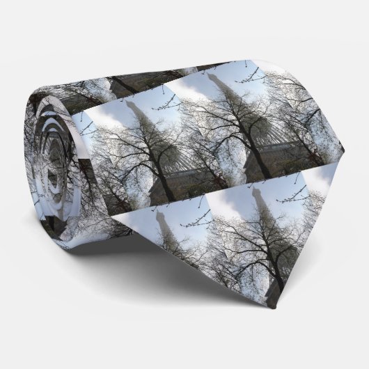 April in Parijs Stropdas (Opgerold)